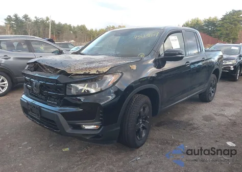 2025 Honda Ridgeline Black Edition z USA, uszkodzony, nr VIN 5FPYK3F84SB040055